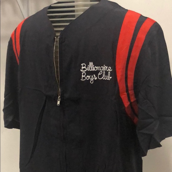 NEW BILLIONAIRE BOY CLUB ICE CREAM zip up shirt - Picture 2 of 5